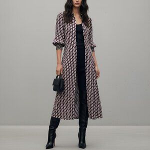 Zara Sussy Multi-Color Shirtdress/Duster XS